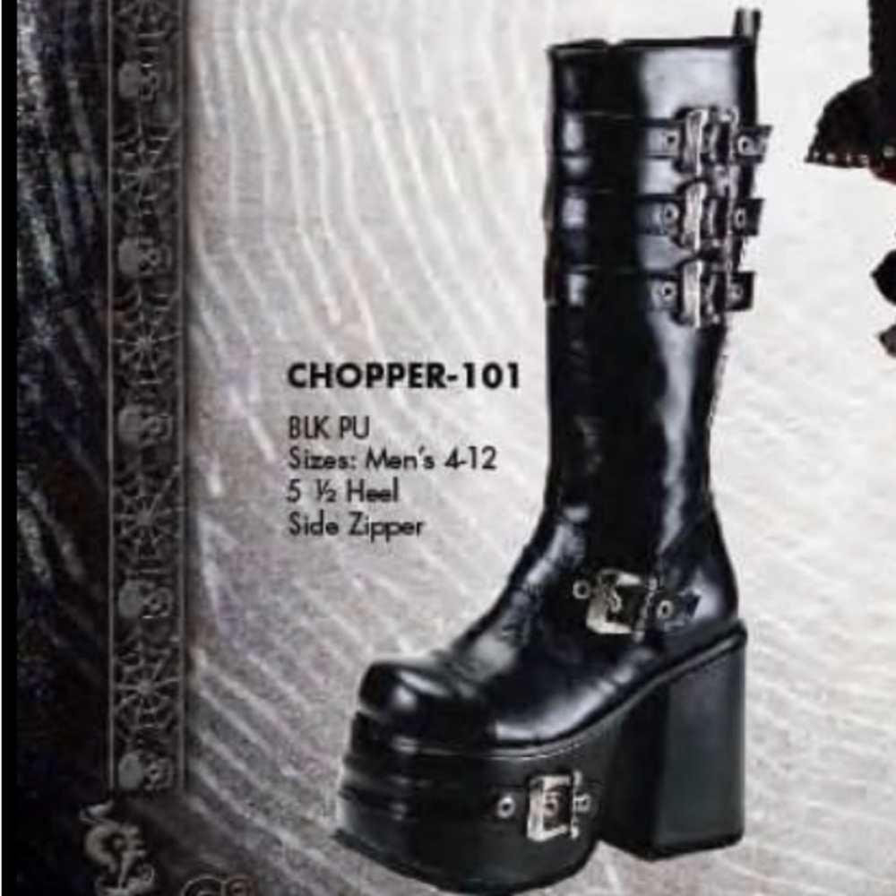 In search of demonia chopper 101 boot